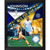 Sean Johnson New York City FC Framed 16'' x 20'' 2021 MLS Cup MVP Collage with a Piece of Match-Used Net - Limited Edition of 200