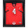 Georgia Bulldogs 2021 College Football Playoff Champions Black Framed Logo Jersey Case