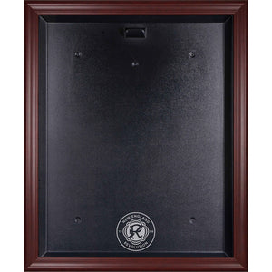 New England Revolution Mahogany Framed Team Crest Jersey Display Case