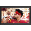 Caleb Williams USC Trojans Autographed Framed 20'' x 36'' Holding Sword Photograph