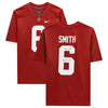 DeVonta Smith Crimson Alabama Crimson Tide Autographed Nike Game Jersey with ''Heisman 20'' Inscription
