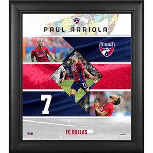 Paul Arriola FC Dallas Framed 15'' x 17'' Stitched Stars Collage