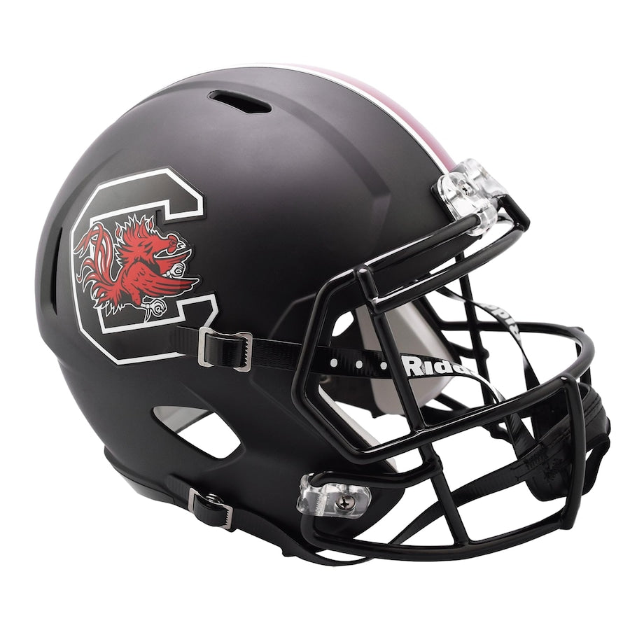 Riddell South Carolina Gamecocks Matte Black Speed Replica Helmet
