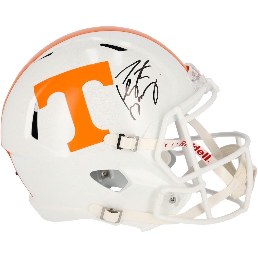 Peyton Manning Tennessee Volunteers Autographed Riddell Speed Replica Helmet