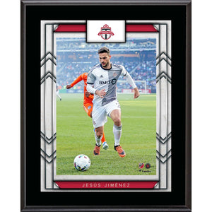 Jesús Jiménez Toronto FC 10.5'' x 13'' Sublimated Player Plaque