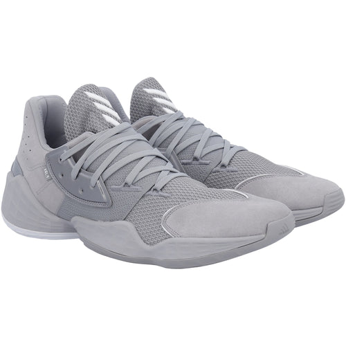 Gray Kansas Jayhawks Team-Issued Adidas Shoes from the Basketball Program - Size 16