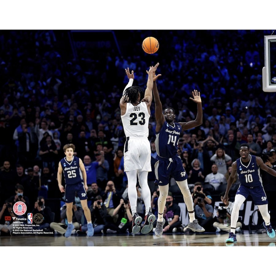 Jaden Ivey Purdue Boilermakers Unsigned Makes 3-Point Jump Shot Photograph