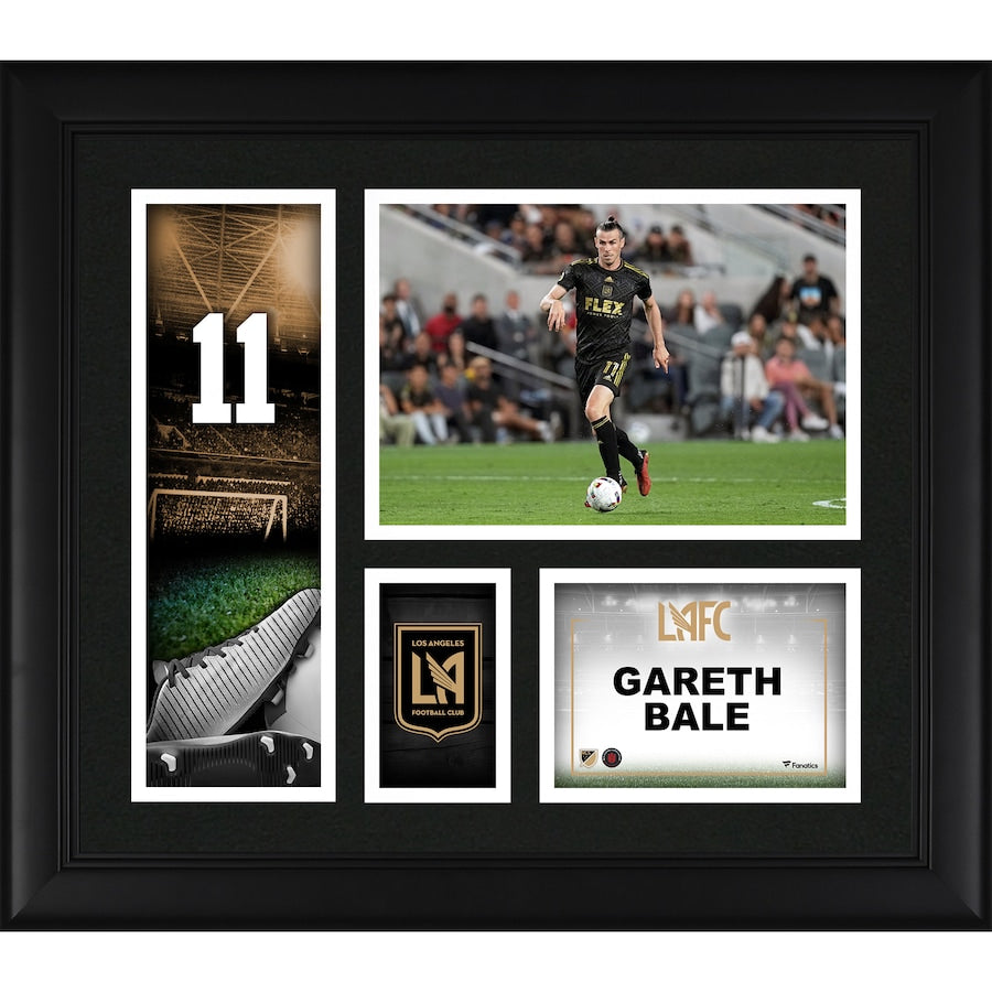 Gareth Bale LAFC Framed 15'' x 17'' Player Core Collage
