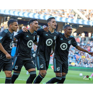 Minnesota United FC Unsigned Win vs. Everton Celebration Photograph