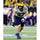 Aidan Hutchinson Michigan Wolverines Unsigned In Defensive Stance During 2021 Big Ten Football Championship Photograph