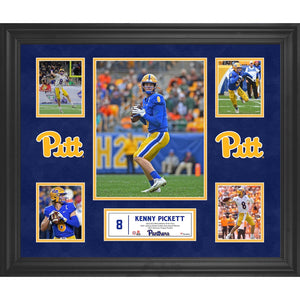 Kenny Pickett Pitt Panthers Framed 5-Photo Collage