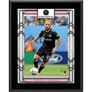 Gonzalo Higuain Inter Miami CF 10.5'' x 13'' Sublimated Player Plaque