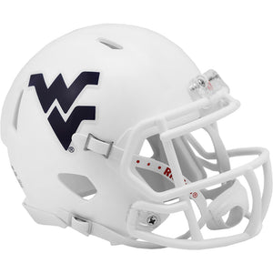 West Virginia Mountaineers Riddell Stars and Stripes Speed Mini Helmet