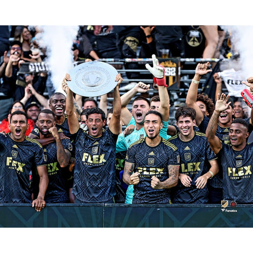 LAFC Unsigned 2022 Supporters' Shield Champions Photograph