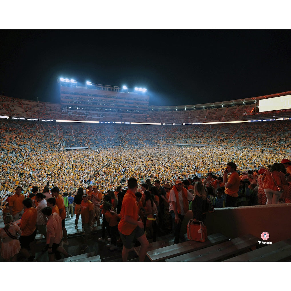 Tennessee Volunteers Unsigned Stadium After Win vs. Alabama Photograph