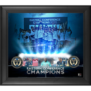 Philadelphia Union Framed 15'' x 17'' 2022 MLS Cup Eastern Conference Champions Collage