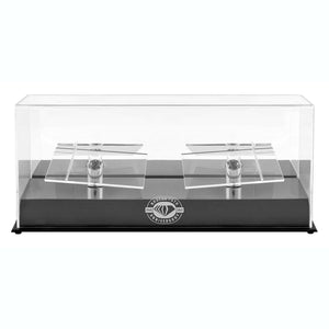 Fanatics Authentic NASCAR 75th Anniversary Logo 2-Car 1:24 Die-Cast Display Case