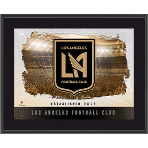 LAFC 10.5'' x 13'' Sublimated Horizontal Team Logo Plaque