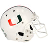 Miami Hurricanes Team-Issued White Helmet from the 2018-2022 NCAA Football Seasons - AA0134144