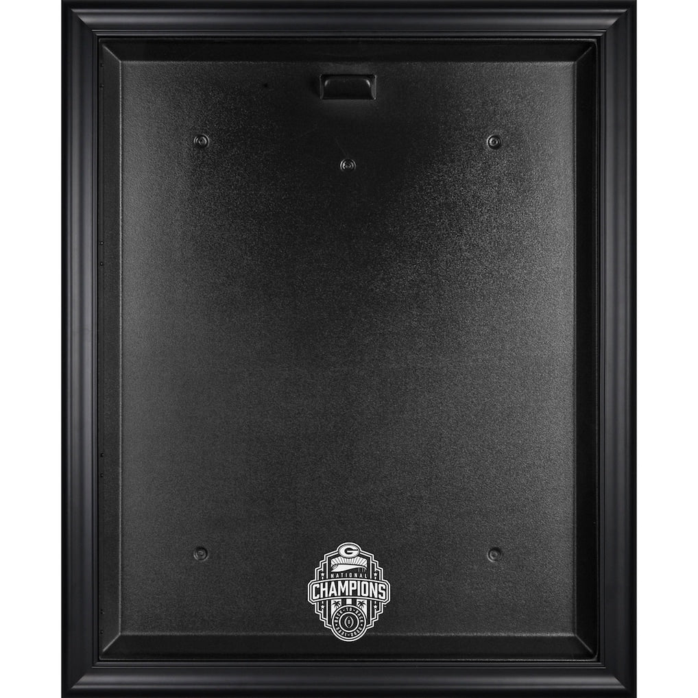 Fanatics Authentic Georgia Bulldogs College Football Playoff 2022 National Champions Black Framed Logo Jersey Display Case