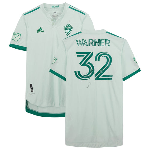 Collen Warner Colorado Rapids Autographed Game-Used #32 Green Jersey from the 2022 MLS Season - Size L