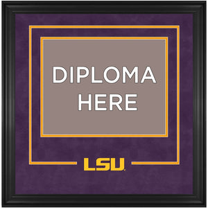 LSU Tigers Deluxe 11'' x 14'' Diploma Frame with Team Logo