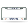 Chicago Bears License Plate Frame Chrome - Rico Industries