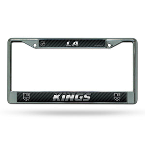 Los Angeles Kings License Plate Frame Chrome Printed Insert - Rico Industries