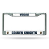 Vegas Golden Knights License Plate Frame Chrome - Rico Industries