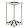 FLOOR CUE RACK - ANTIQUE WHITE