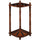 FLOOR CUE RACK - CHESTNUT