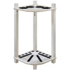 FLOOR CUE RACK-SQUARE LEG-ANTIQUE WHITE