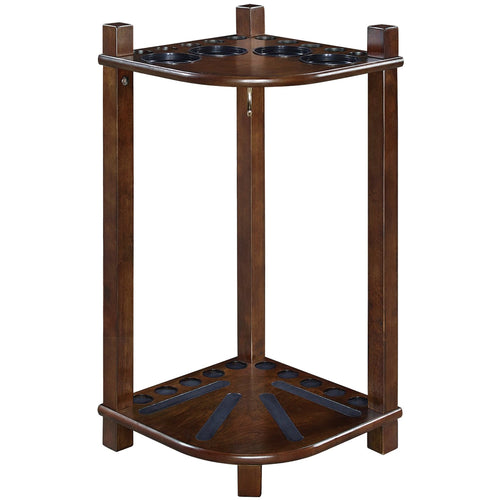 FLOOR CUE RACK -SQUARE LEG-CAPPUCCINO