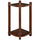FLOOR CUE RACK -SQUARE LEG-CHESTNUT