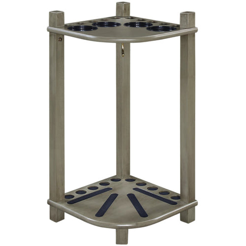 FLOOR CUE RACK -SQUARE LEG-SLATE