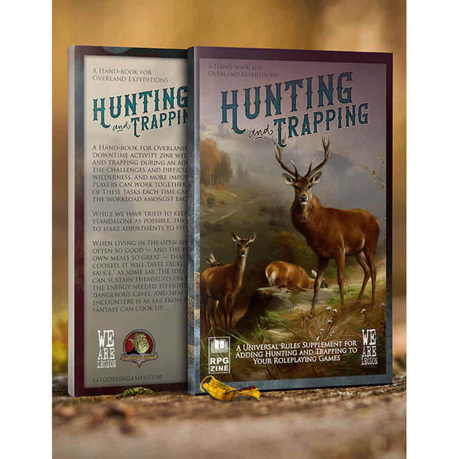 Fat Goblin Games -  Overland Expeditions: Hunting And Trapping Handbook