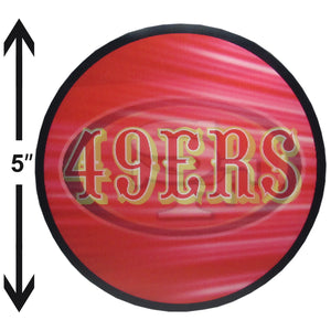San Francisco 49ers Decal Lenticular - Siskiyou