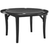 48'' FOLDING GAME TABLE - BLACK