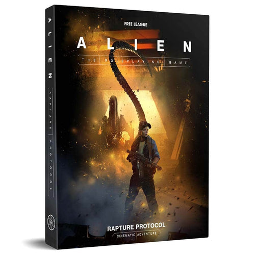 Free League Publishing -  Alien Rpg: Evolved Edition: Rapture Protocol (Cinematic Adventure Set)