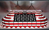 AMERICAN FLAG 40'' FULL-SIZE POOL TABLE LAMP - FLG-4112PT