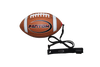 FANTOM Fantom KC0316 - 2 Throw Football Trainer - Improve Throwing & Catching - Practice Indoors & Outdoors Mini, Pee-Wee
