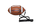 FANTOM Fantom KC0316 - 2 Throw Football Trainer - Improve Throwing & Catching - Practice Indoors & Outdoors Mini, Pee-Wee