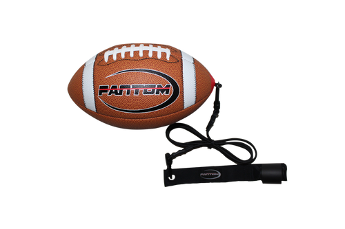 FANTOM Fantom KC0316 - 2 Throw Football Trainer - Improve Throwing & Catching - Practice Indoors & Outdoors Mini, Pee-Wee