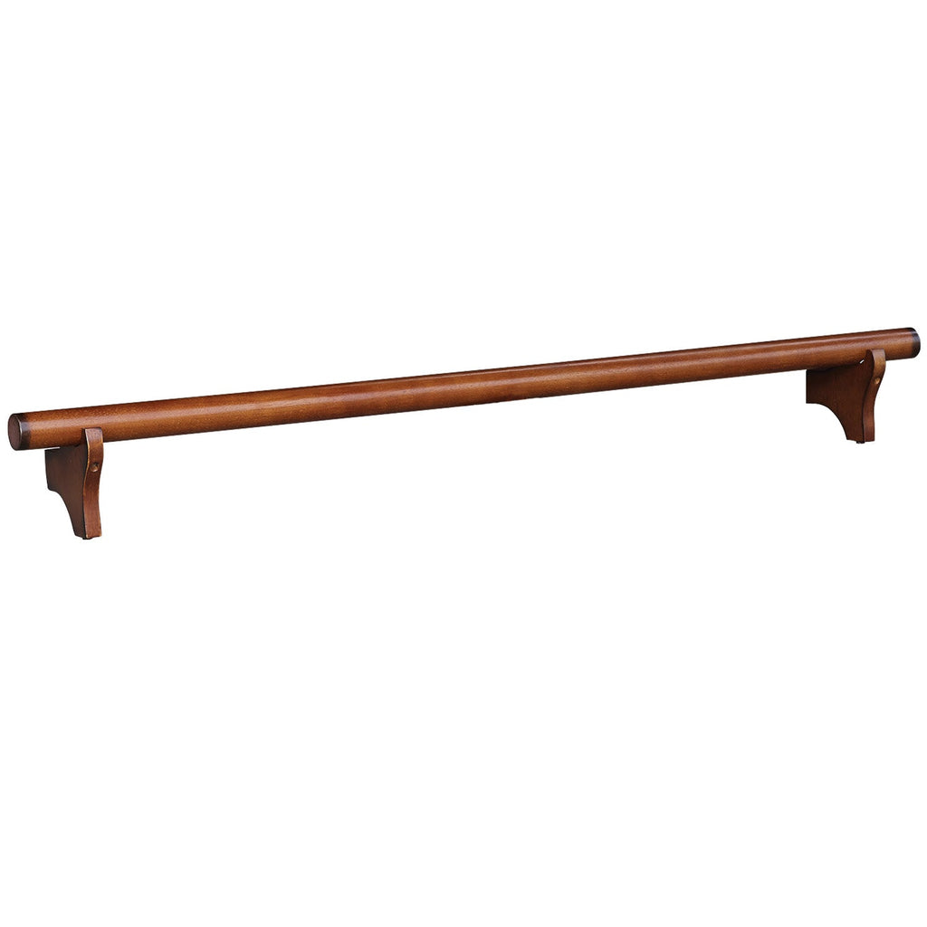 60'' DRY BAR FOOT RAIL - CHESTNUT