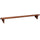 60'' DRY BAR FOOT RAIL - CHESTNUT
