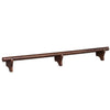 72'' DRY BAR FOOT RAIL - CAPPUCCINO