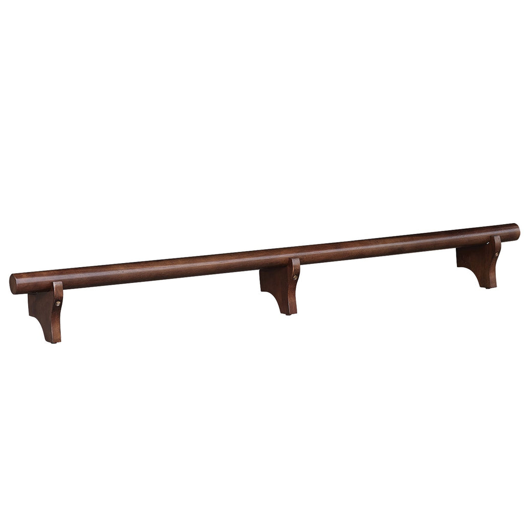 72'' DRY BAR FOOT RAIL - CAPPUCCINO