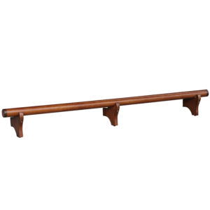 84'' DRY BAR FOOT RAIL - BLACK