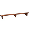 72'' DRY BAR FOOT RAIL - CHESTNUT