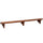 72'' DRY BAR FOOT RAIL - CHESTNUT